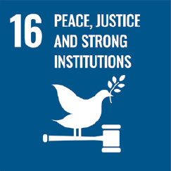 16. Peace justice and strong institutions